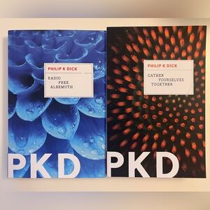 Philip K. Dick Paperback Set New:Gather Yourselves Together&Radio Free Albemuth